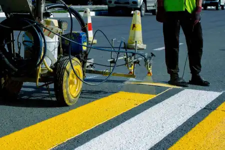 Fire Lane Marking